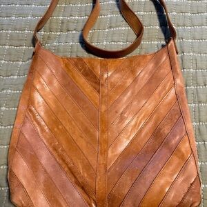 Raven & Lily Brown Leather Tote Bag